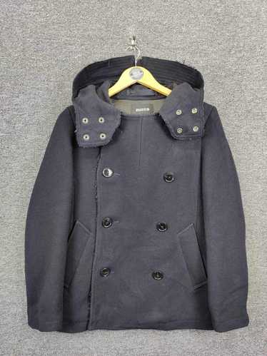 Hooded coat with issey - Gem