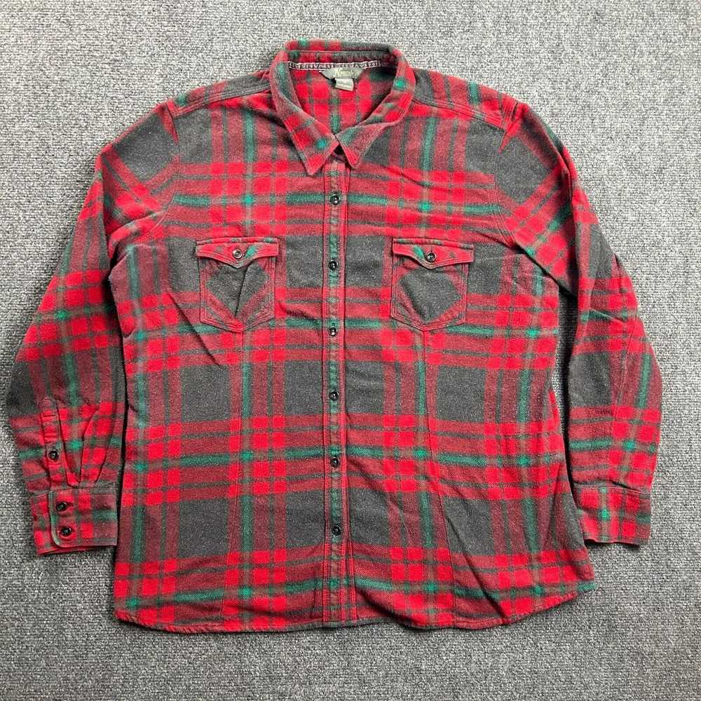 Other Natural Reflections Flannel Shirt Womens 2X… - image 1