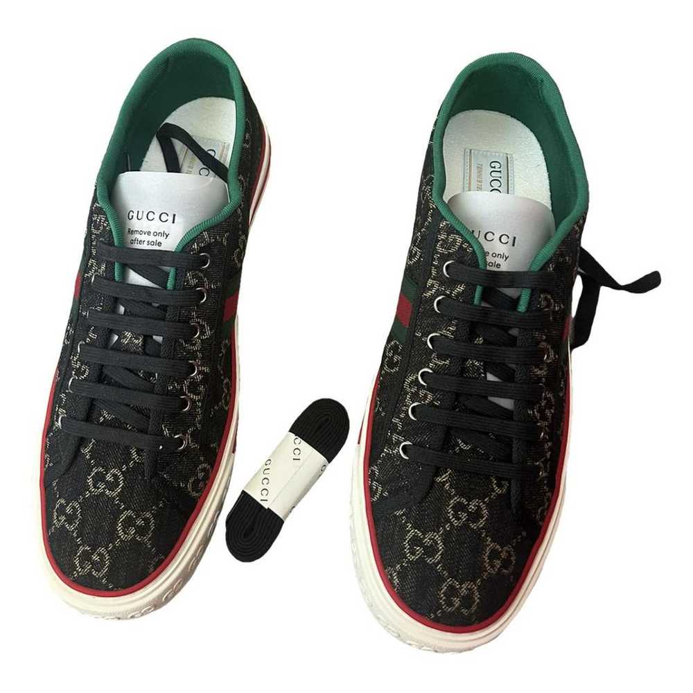 Gucci Tennis 1977 cloth low trainers - image 1