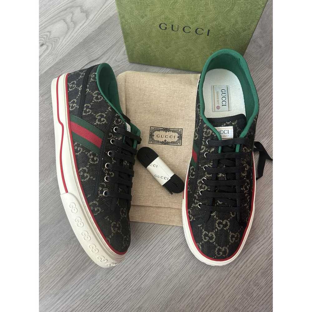 Gucci Tennis 1977 cloth low trainers - image 3