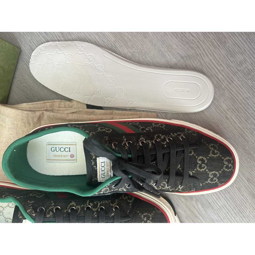 Gucci Tennis 1977 cloth low trainers - image 8