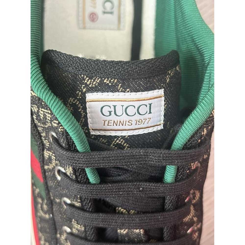 Gucci Tennis 1977 cloth low trainers - image 9