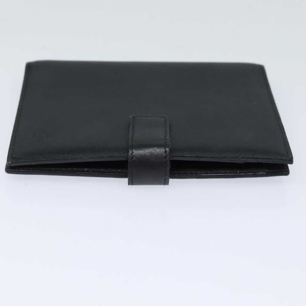 Gucci Couverture Agenda Black Leather Wallet (Pre… - image 4