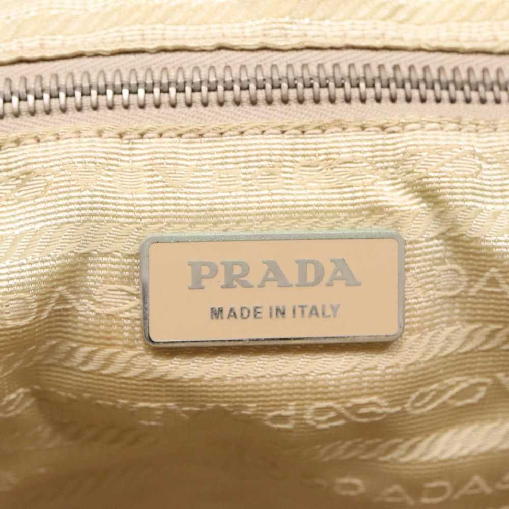 Prada Tessuto Beige Synthetic Tote Bag (Pre-Owned) - image 8