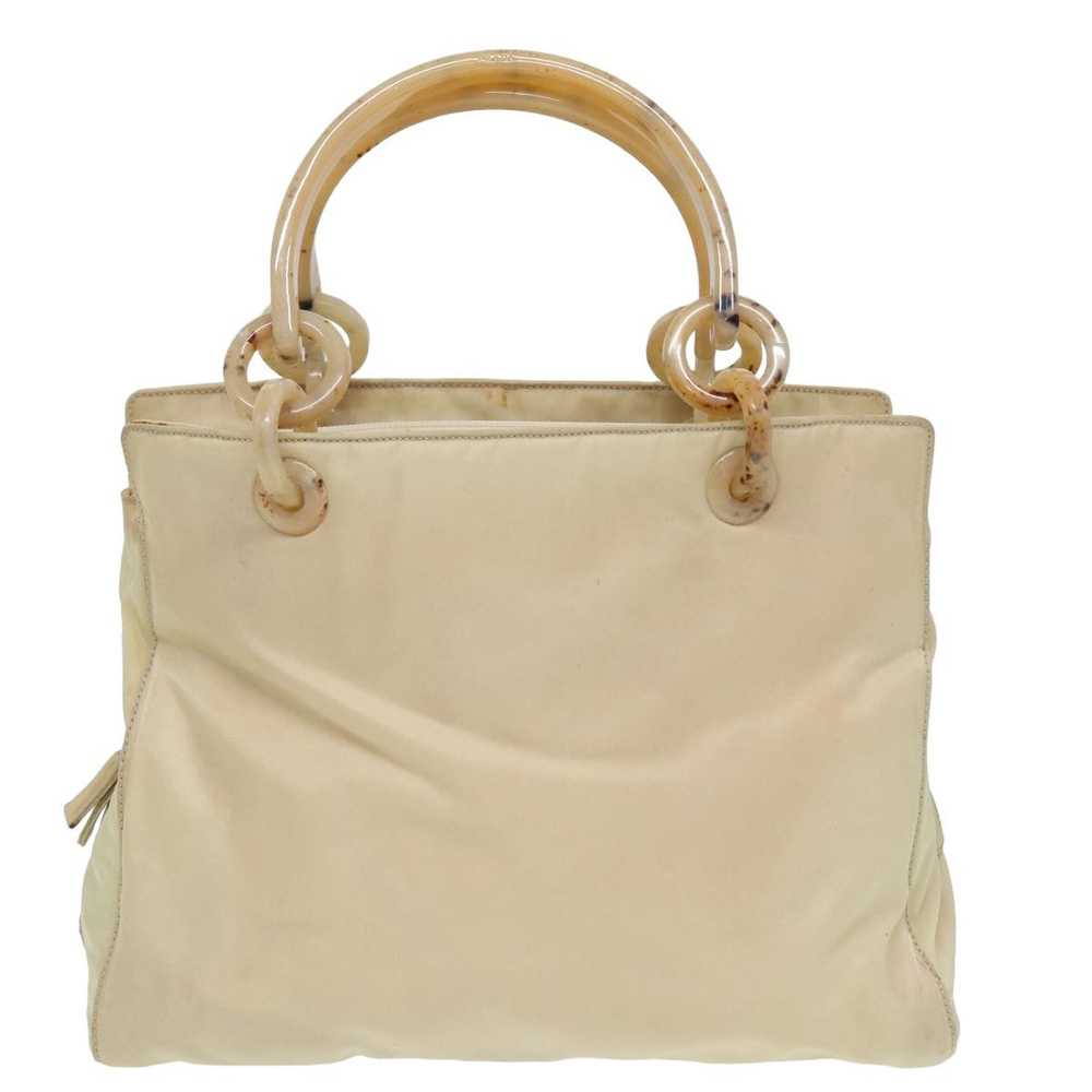 Prada Tessuto Beige Synthetic Handbag (Pre-Owned) - image 1