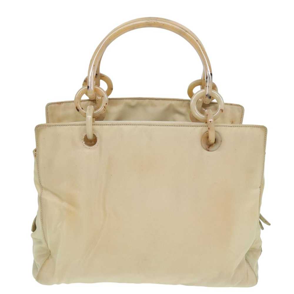 Prada Tessuto Beige Synthetic Handbag (Pre-Owned) - image 2