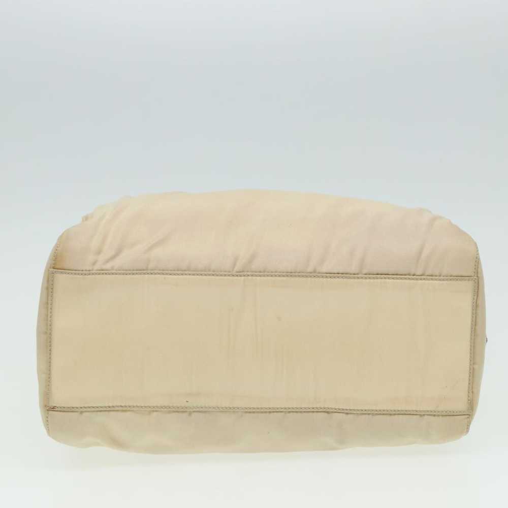 Prada Tessuto Beige Synthetic Handbag (Pre-Owned) - image 3