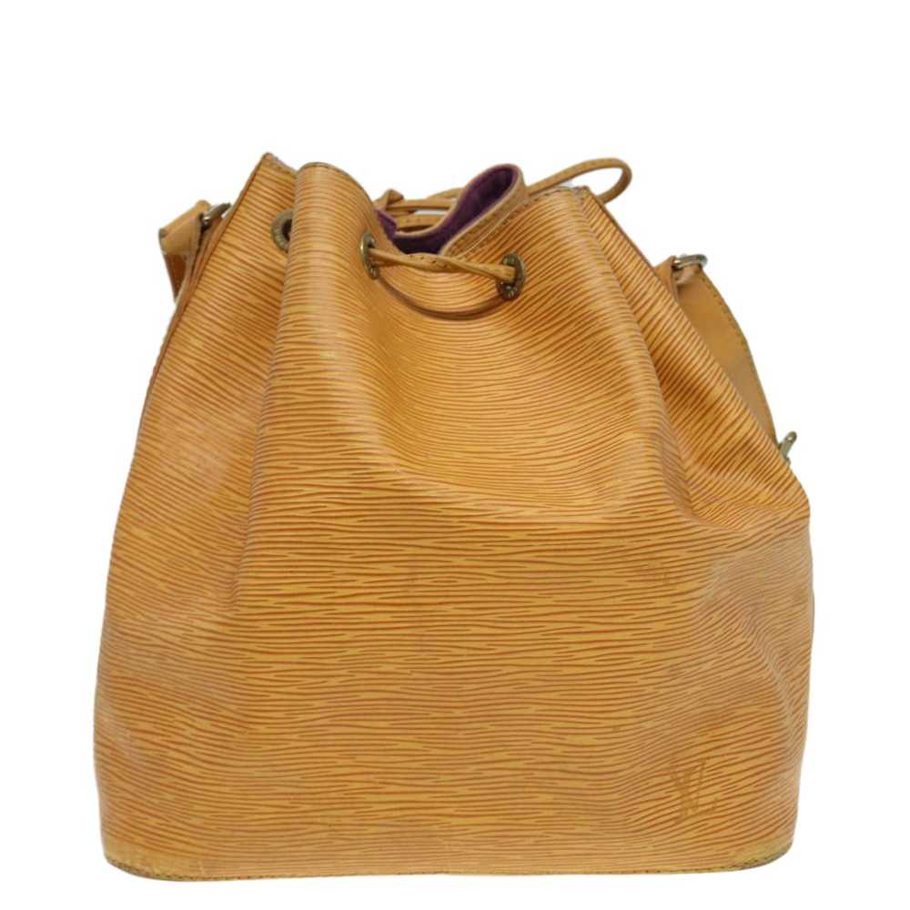 Louis Vuitton Noé Yellow Leather Shoulder Bag (Pr… - image 2