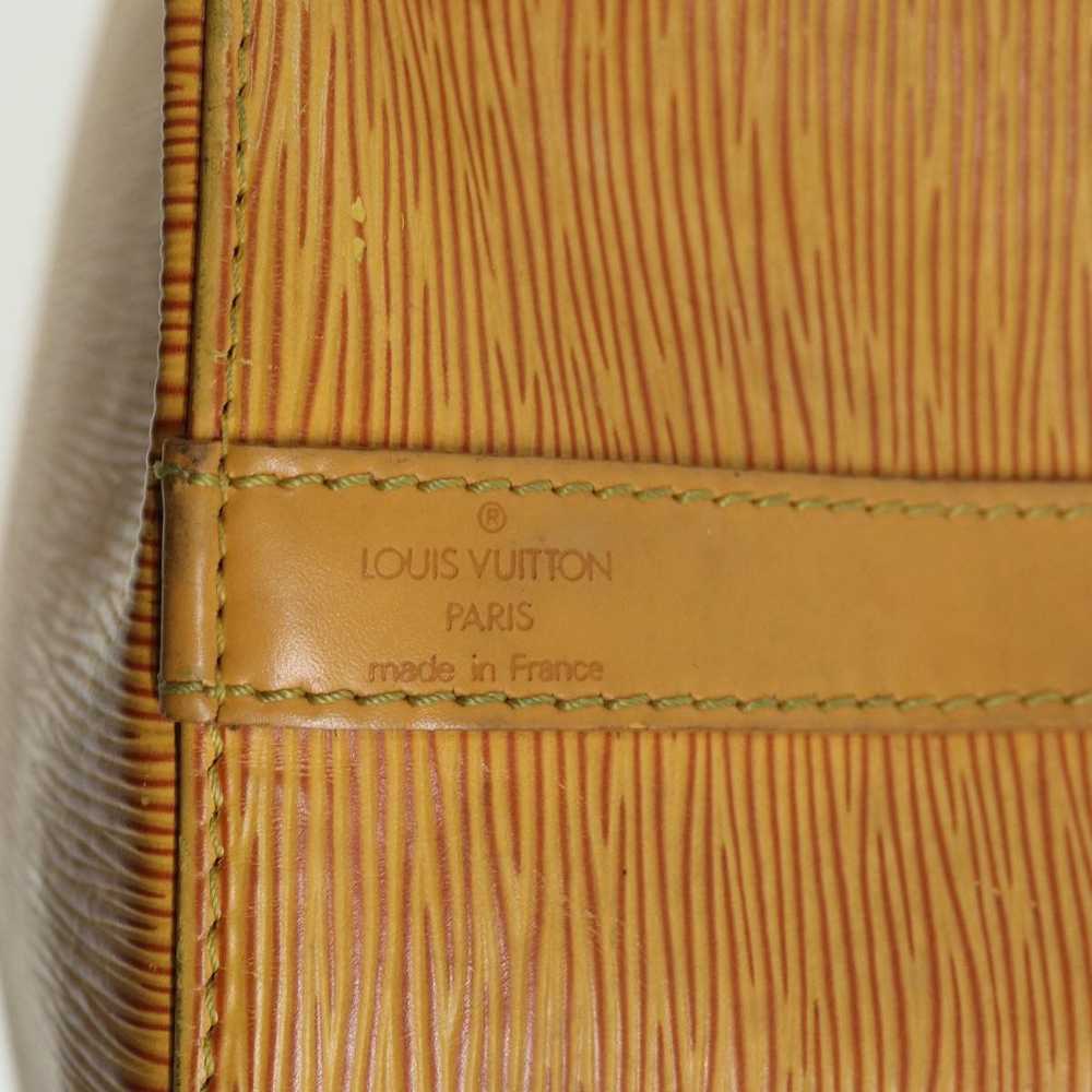 Louis Vuitton Noé Yellow Leather Shoulder Bag (Pr… - image 8