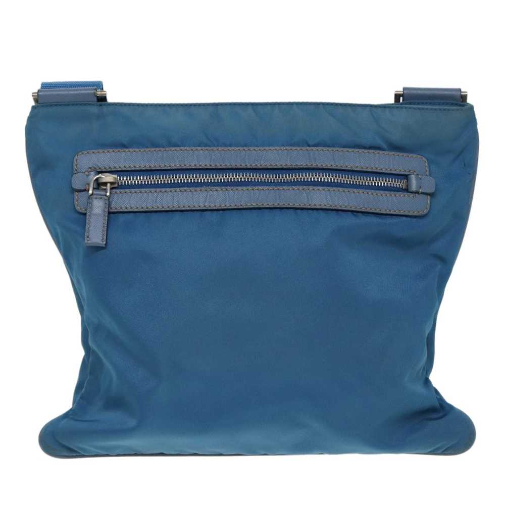 Prada Tessuto Blue Synthetic Shoulder Bag (Pre-Ow… - image 2