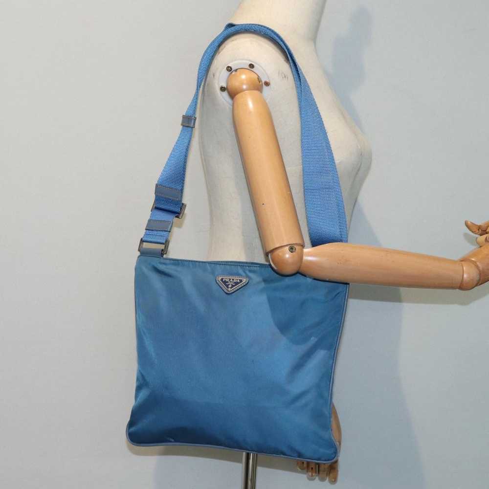 Prada Tessuto Blue Synthetic Shoulder Bag (Pre-Ow… - image 7