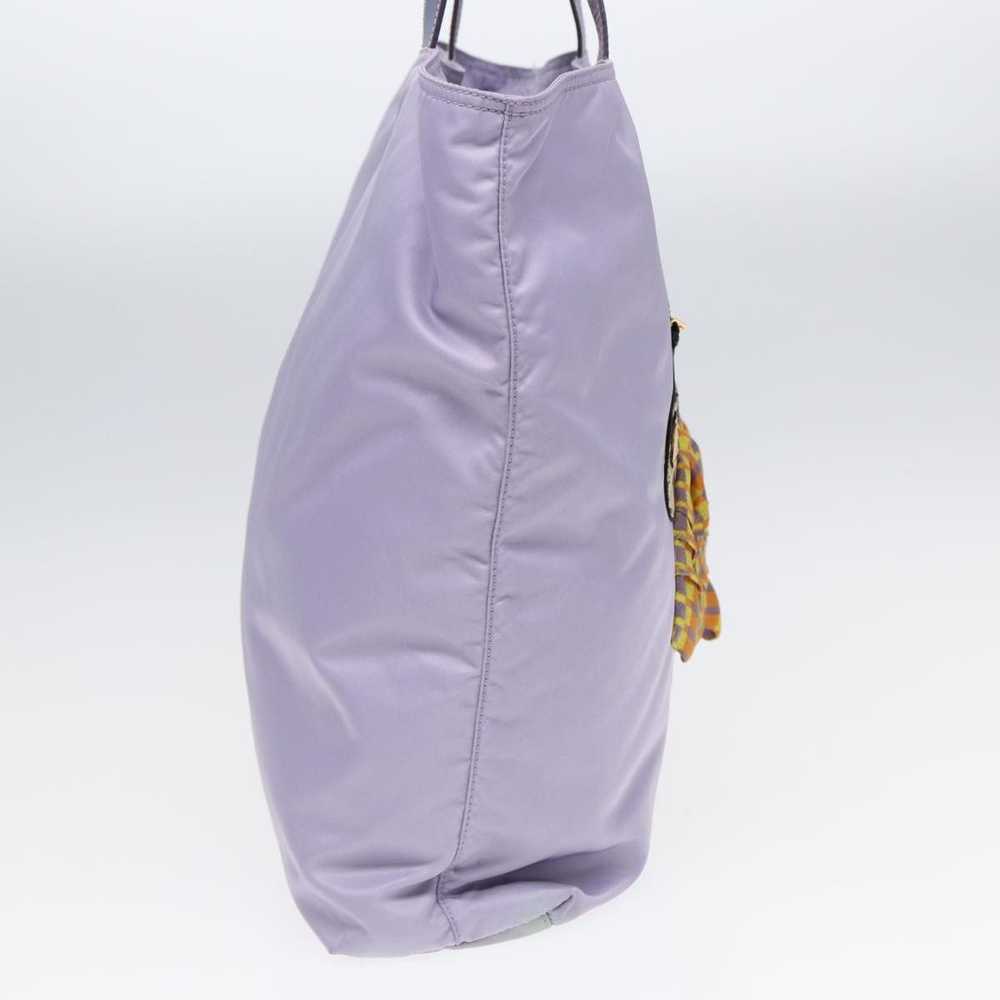 Prada Tessuto Purple Synthetic Tote Bag (Pre-Owne… - image 11