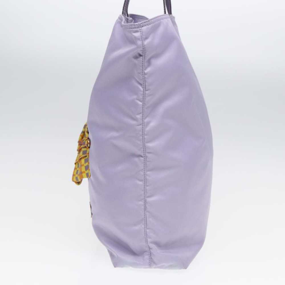 Prada Tessuto Purple Synthetic Tote Bag (Pre-Owne… - image 12