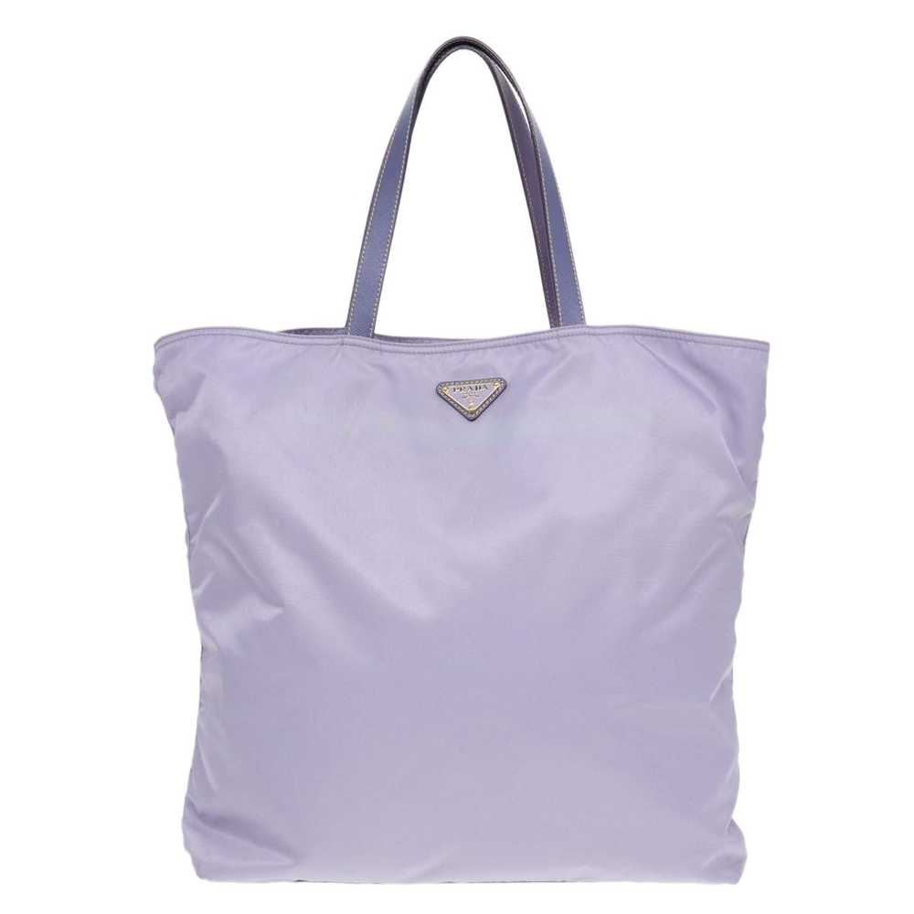 Prada Tessuto Purple Synthetic Tote Bag (Pre-Owne… - image 2