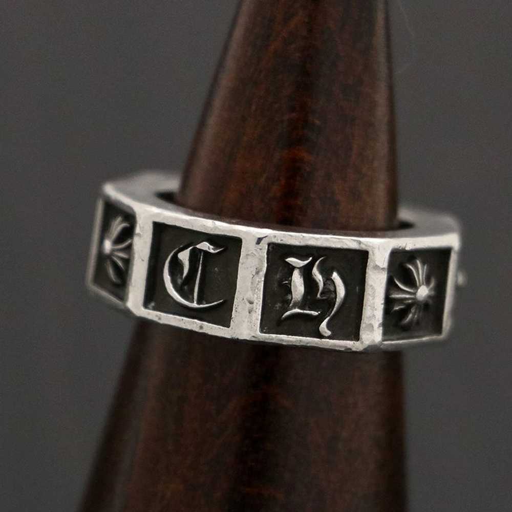 Chrome Hearts Chrome Hearts Alphabet Block Ring - image 1