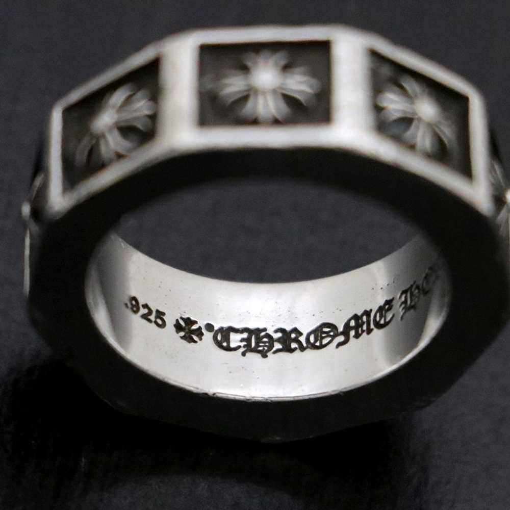 Chrome Hearts Chrome Hearts Alphabet Block Ring - image 4