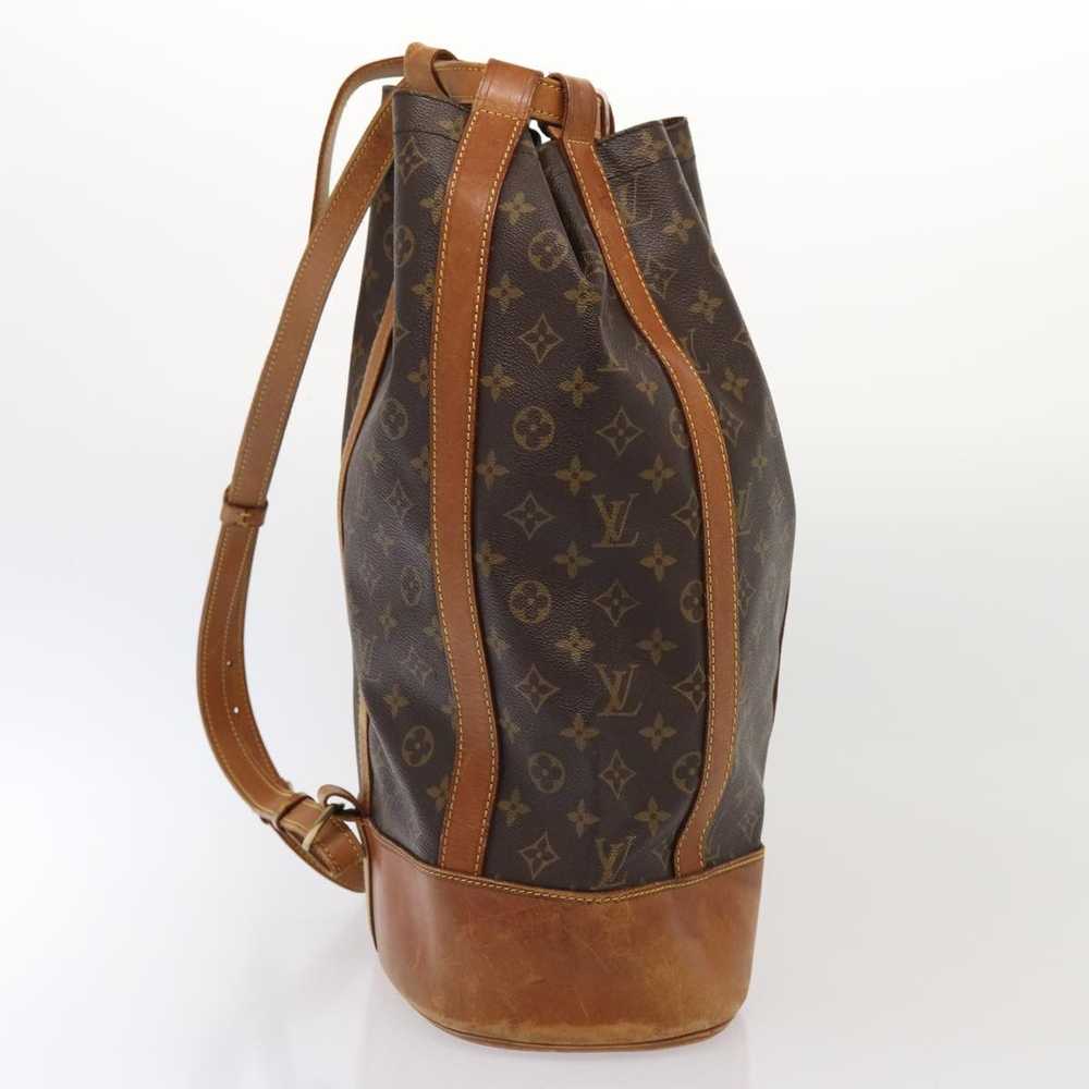 Louis Vuitton Randonnée Brown Canvas Shoulder Bag… - image 11