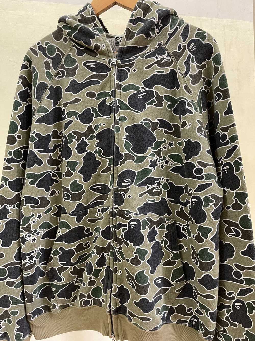 Bape Sta Camo Full Zip Hoodie - image 2