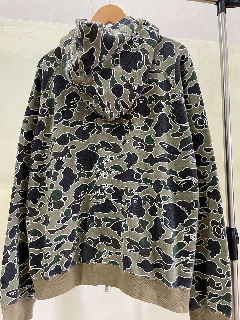 Bape Sta Camo Full Zip Hoodie - image 4