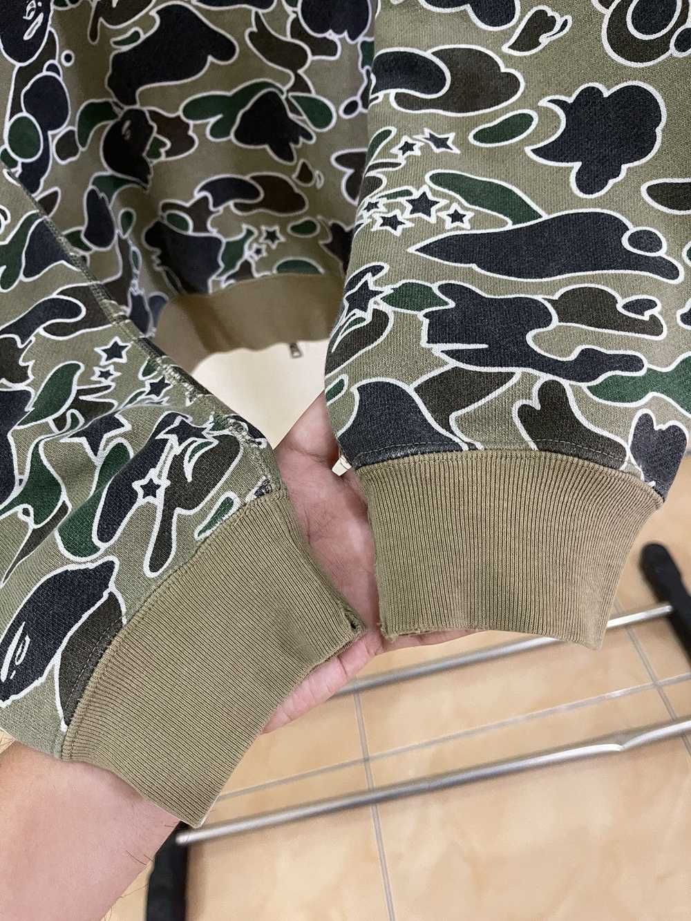 Bape Sta Camo Full Zip Hoodie - image 5