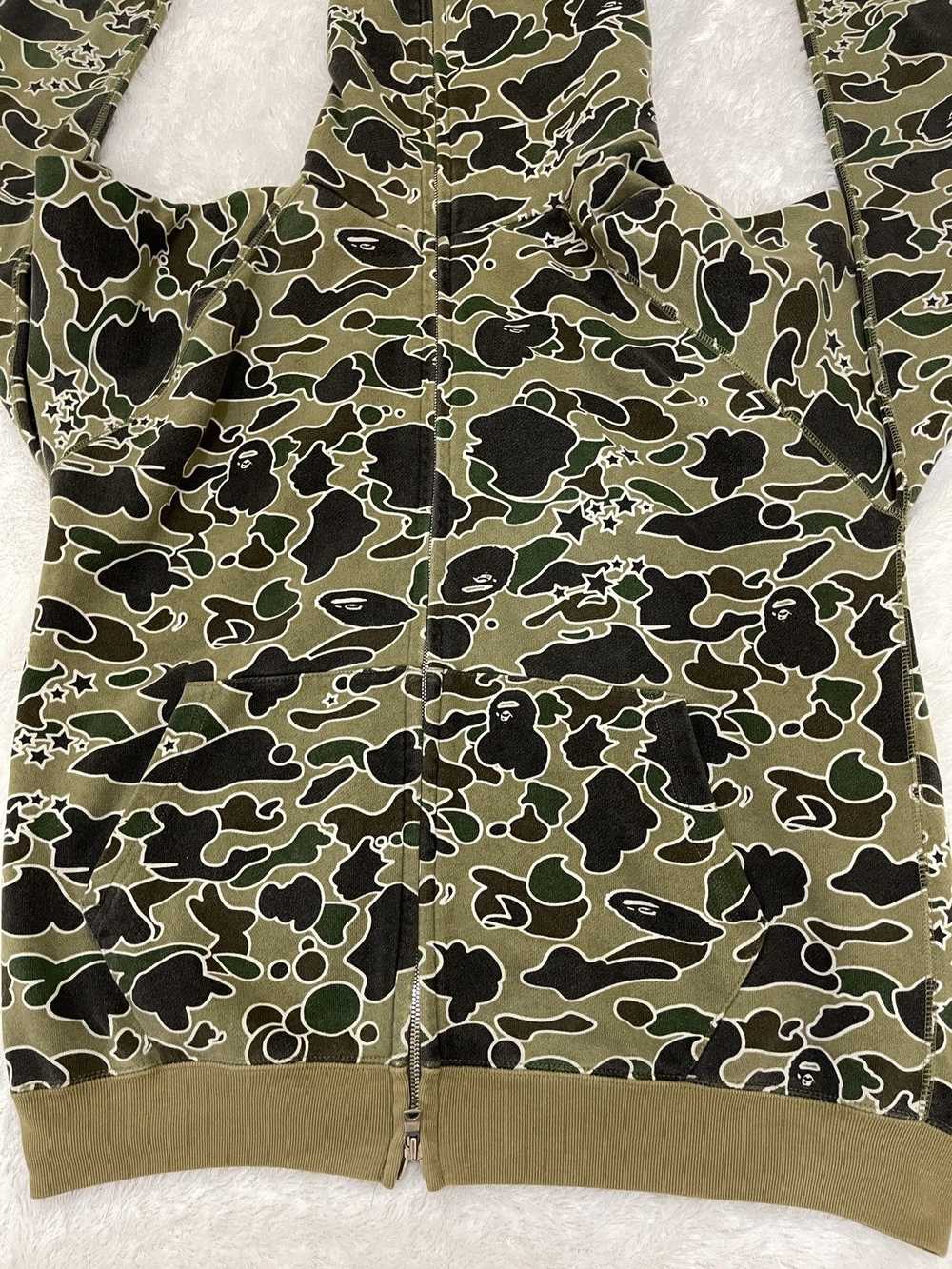 Bape Sta Camo Full Zip Hoodie - image 7