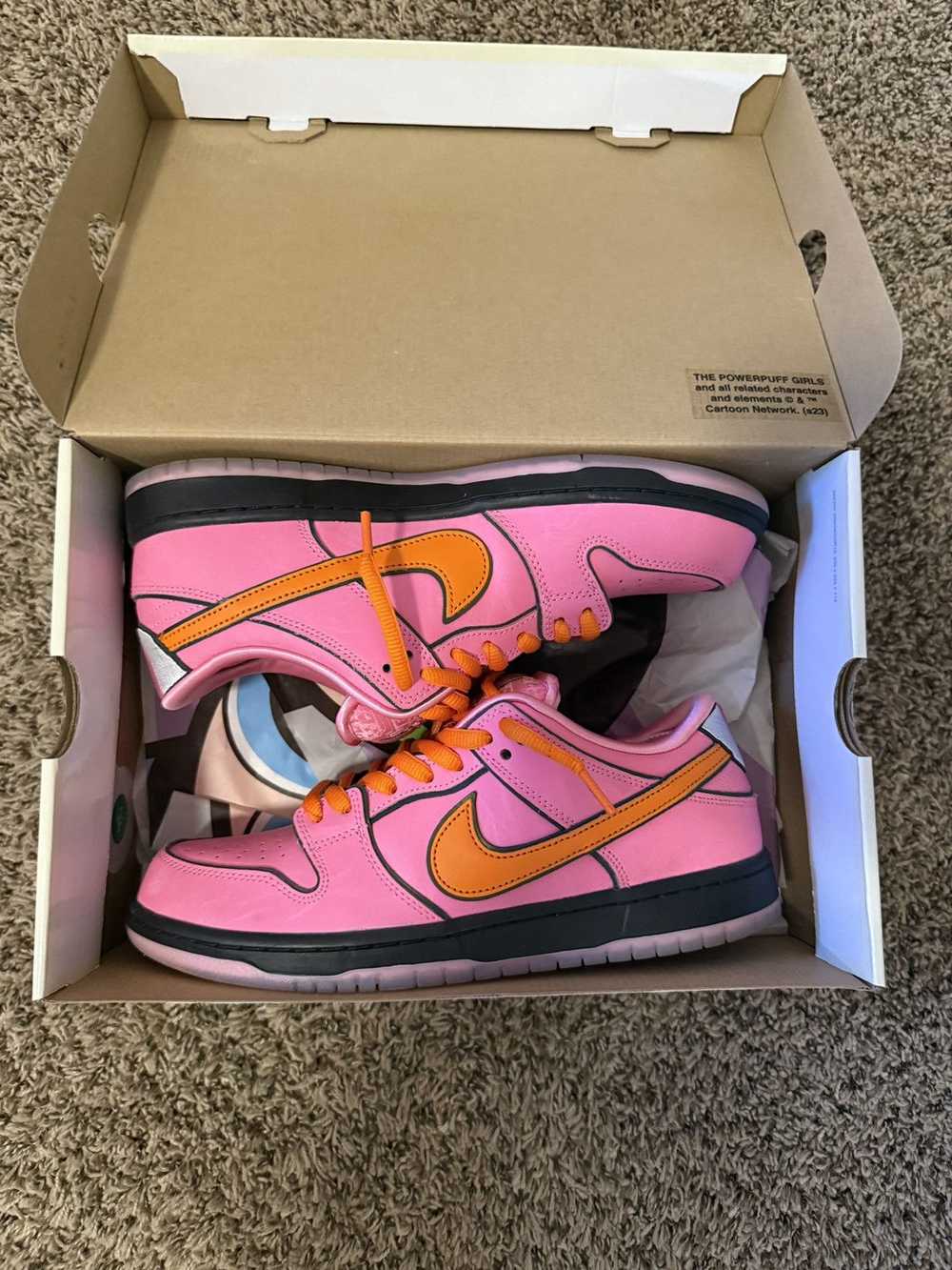 Nike The Powerpuff Girls x Nike low pro SB QS “Bl… - image 1