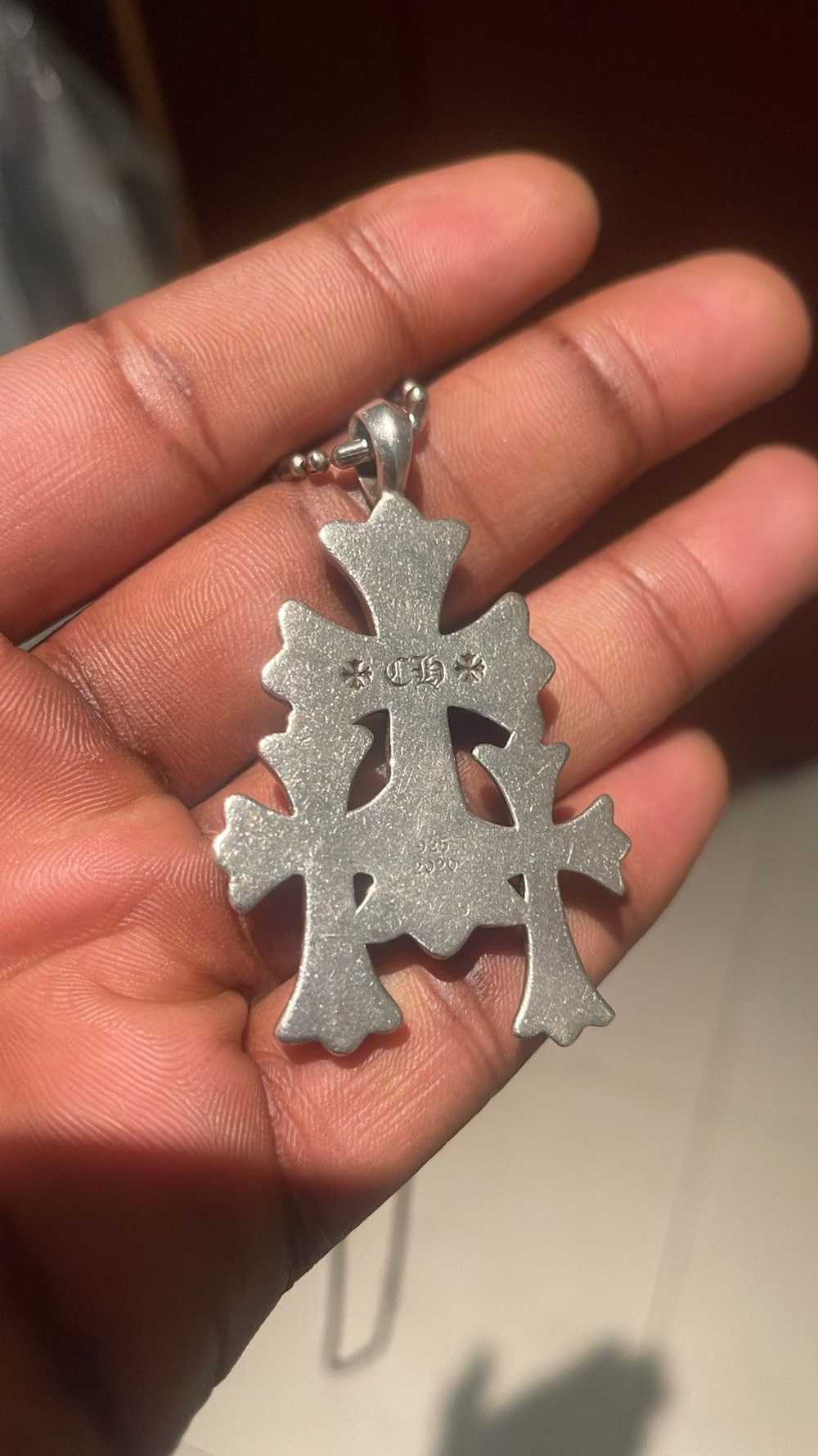 Chrome Hearts Chrome hearts triple cross pendant … - image 10