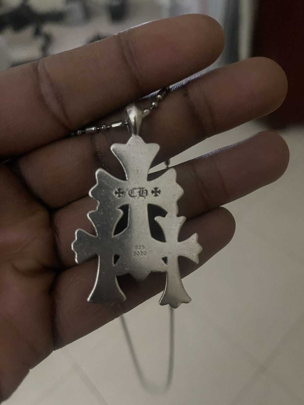 Chrome Hearts Chrome hearts triple cross pendant … - image 12