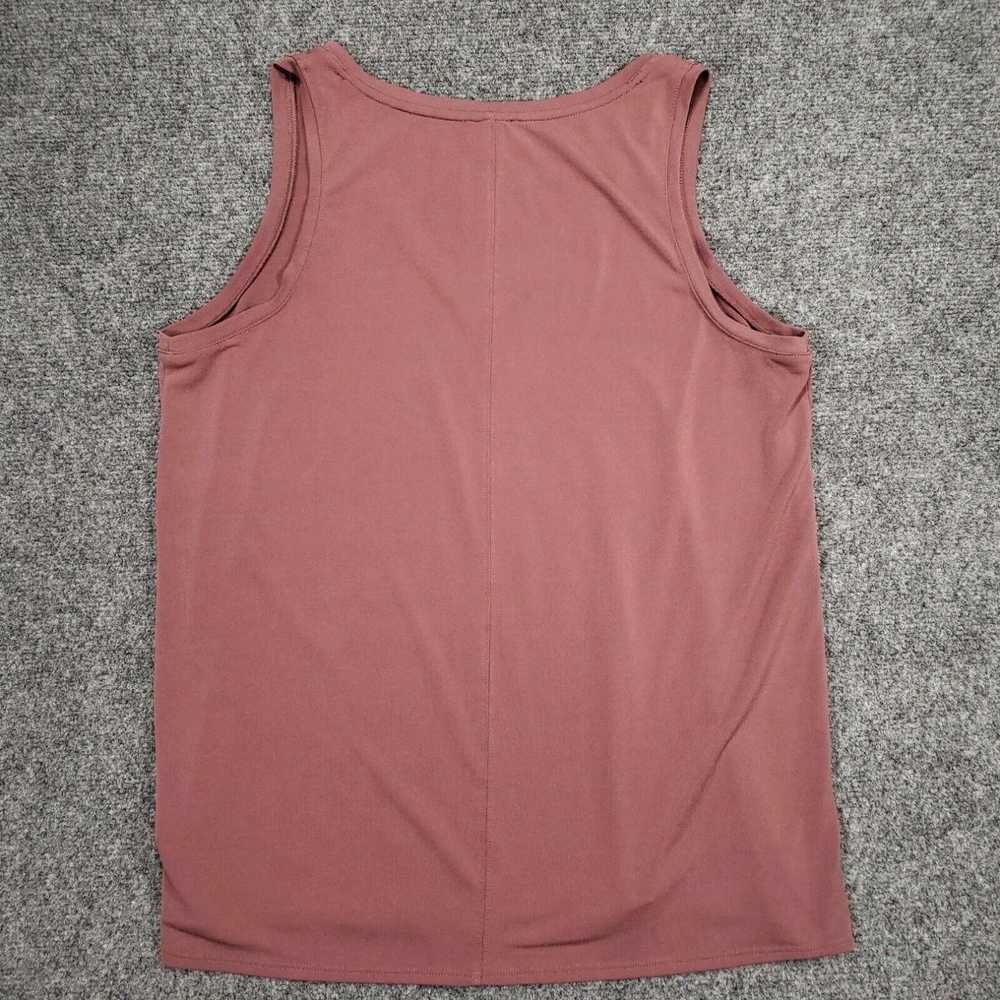 Express Express Tank Womens M Medium Red Basic V-… - image 2