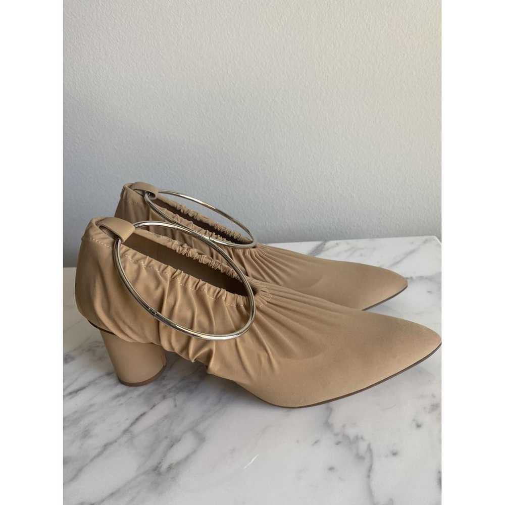 Jil Sander Cloth heels - image 4