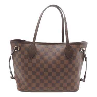 Louis Vuitton Neverfull leather handbag - image 1