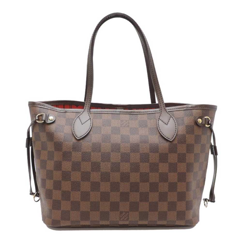 Louis Vuitton Neverfull leather handbag - image 2