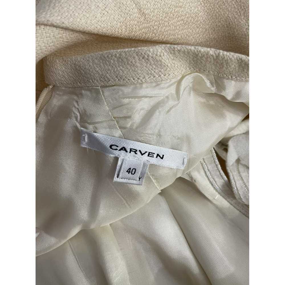 Carven Linen mid-length dress - image 3