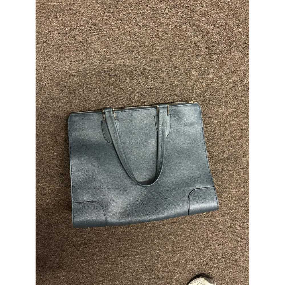 Valextra Leather tote - image 6