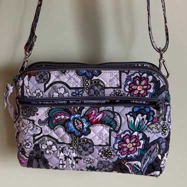 Vera Bradley triple compartment purse