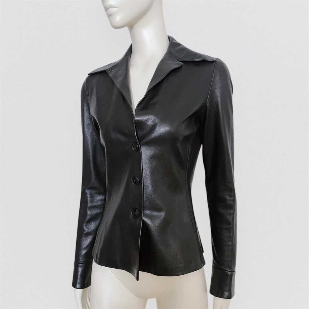 Junko Shimada Leather blazer - image 2