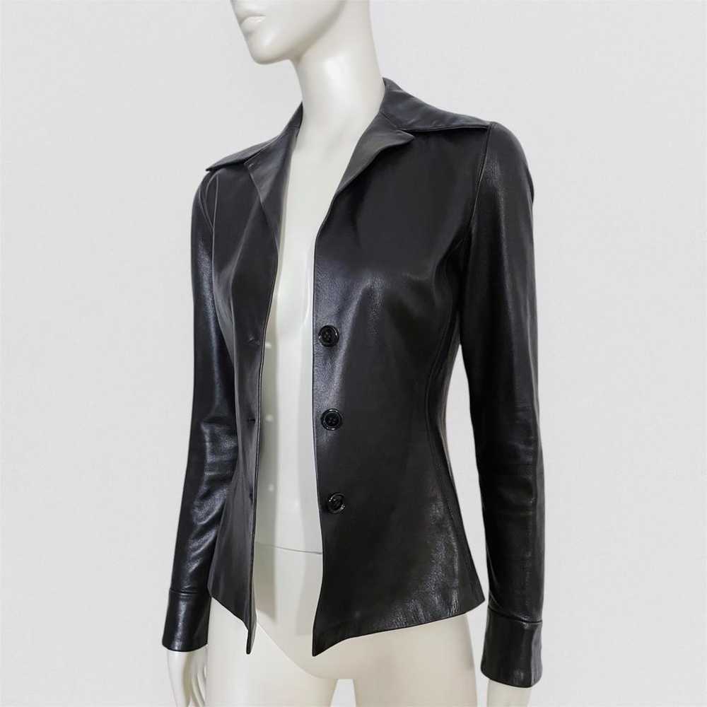 Junko Shimada Leather blazer - image 4