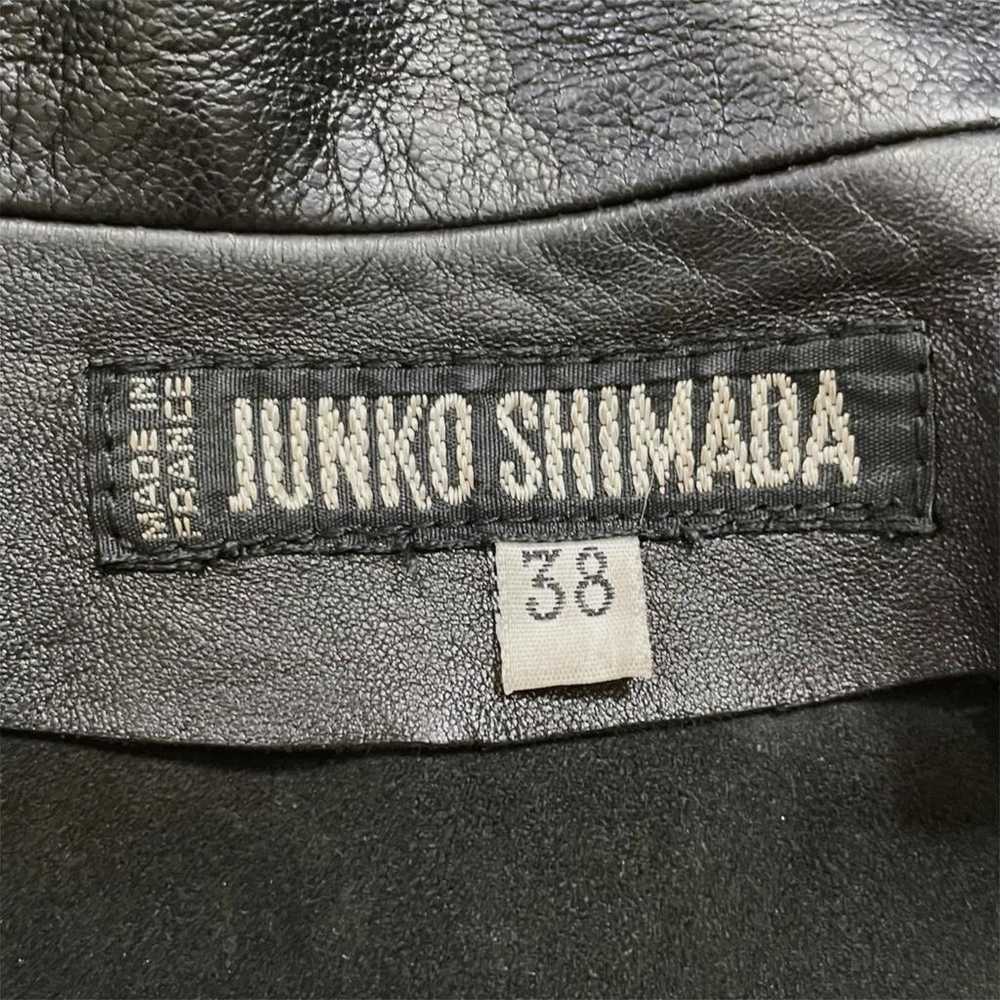 Junko Shimada Leather blazer - image 6