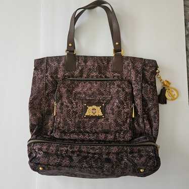 Juicy Couture Brown XL Shoulder/Travel Bag - image 1