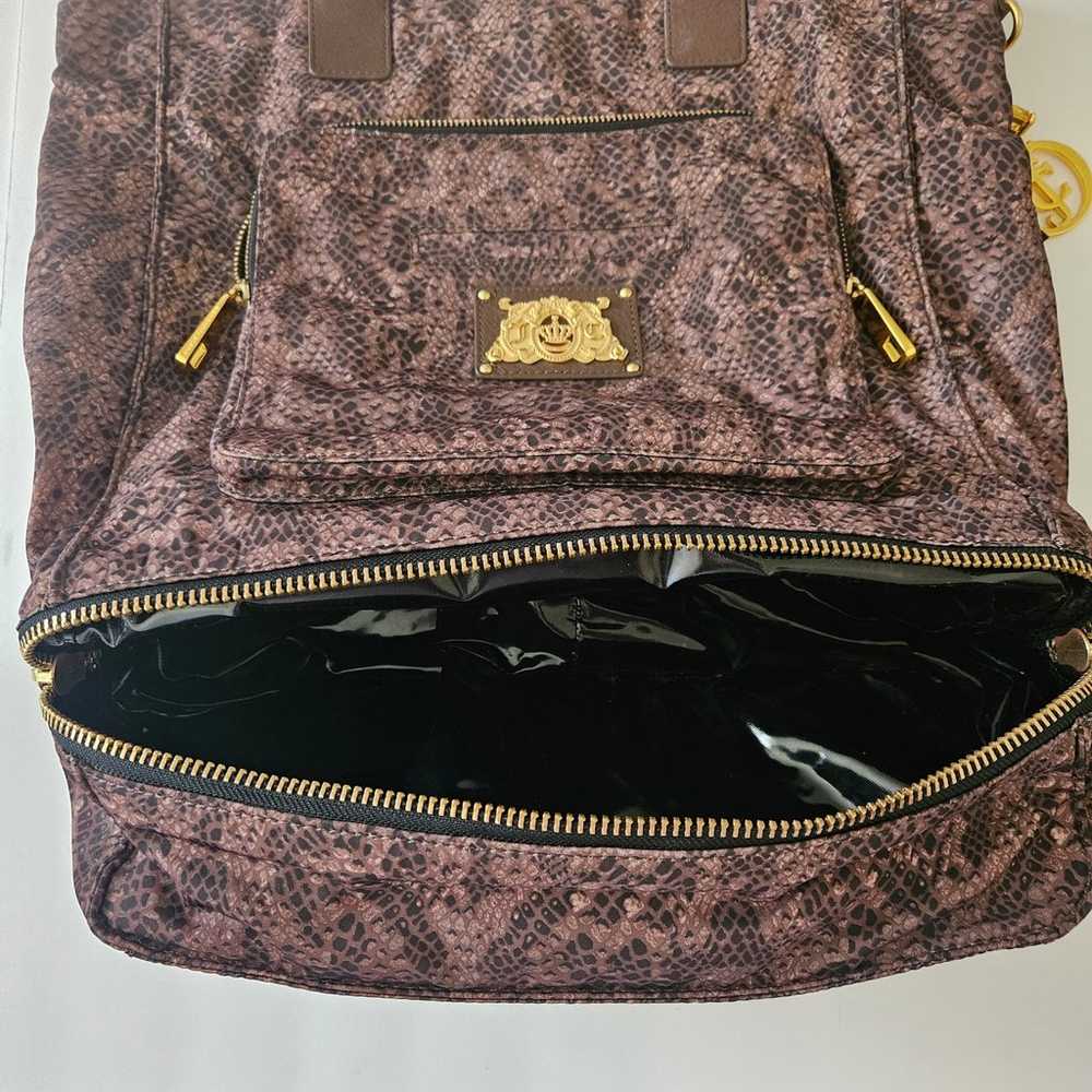 Juicy Couture Brown XL Shoulder/Travel Bag - image 3