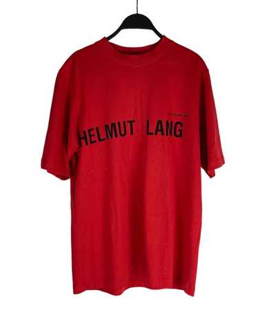 Designer × Helmut Lang × Streetwear Red helmut la… - image 1