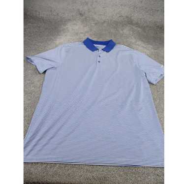 Nike Nike Golf Polo Shirt Mens Xl White Narrow St… - image 1