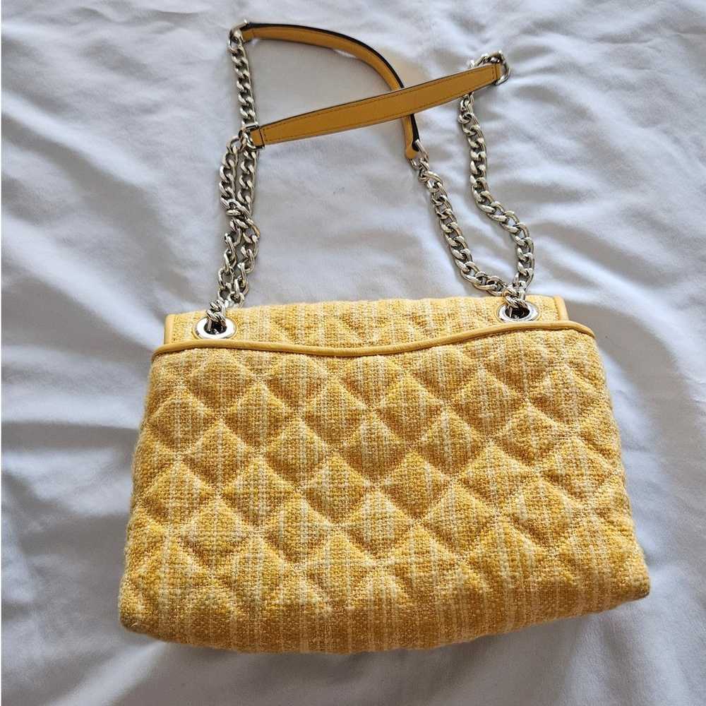 Kate Spade Yellow Cut Mango Quilted Natalia Small… - image 11