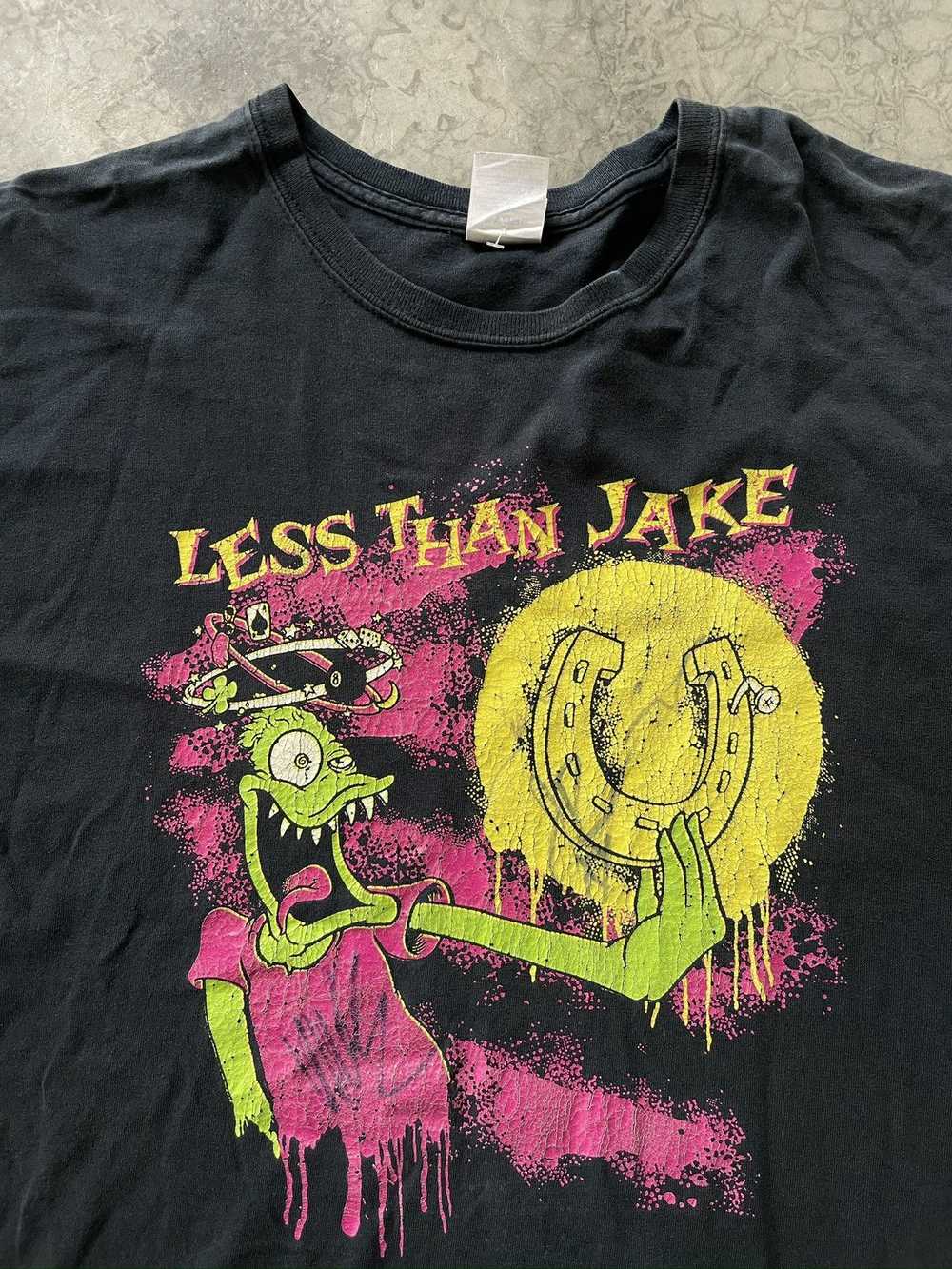 Band Tees × Gildan × Vintage Y2K Less Than Jake “… - image 3