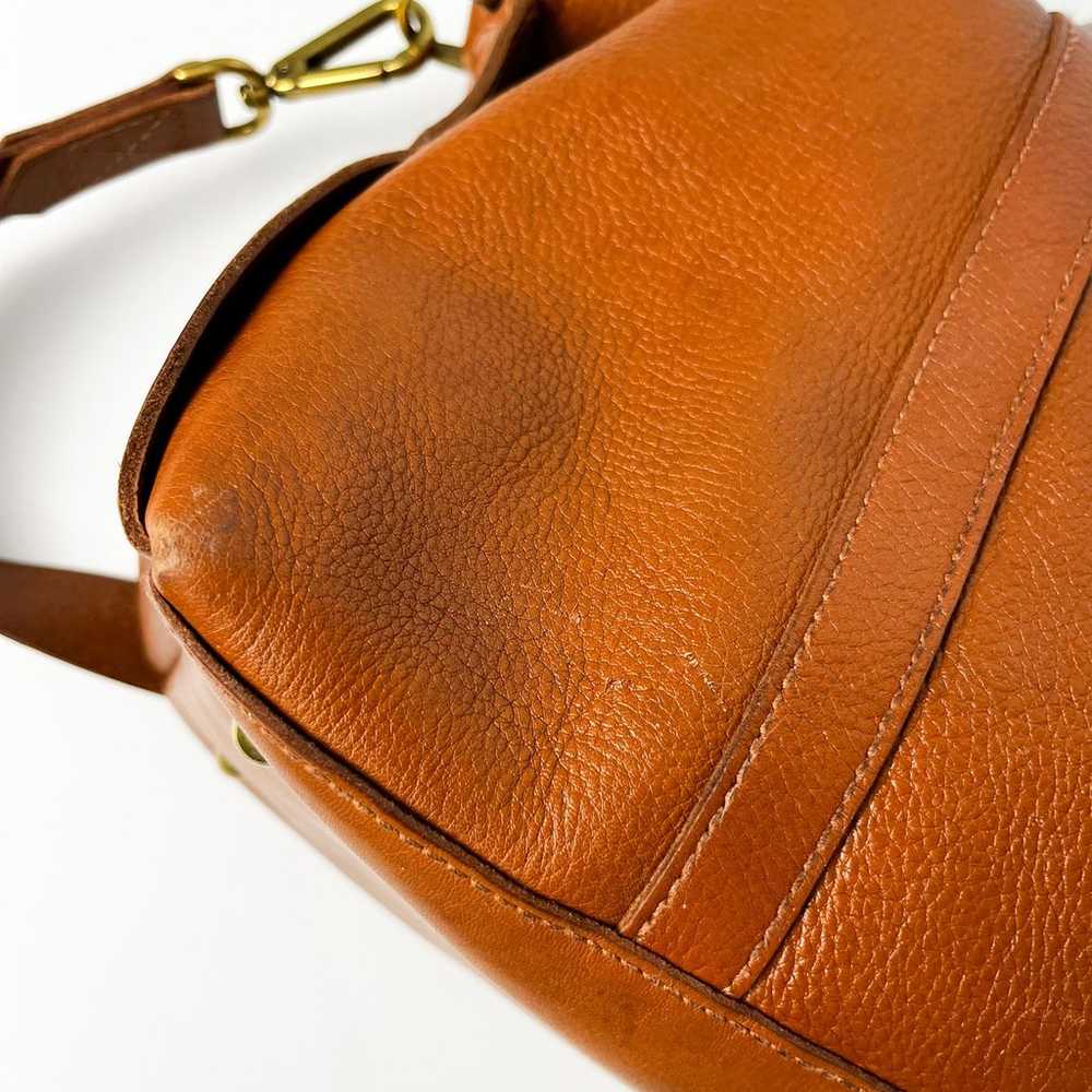 Madewell Glasgow English Saddle Leather Satchel B… - image 2