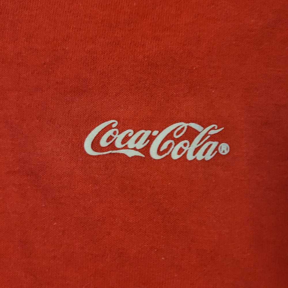 Other Vintage 80s Coca-Cola Shirt Womens XL 23x18… - image 12