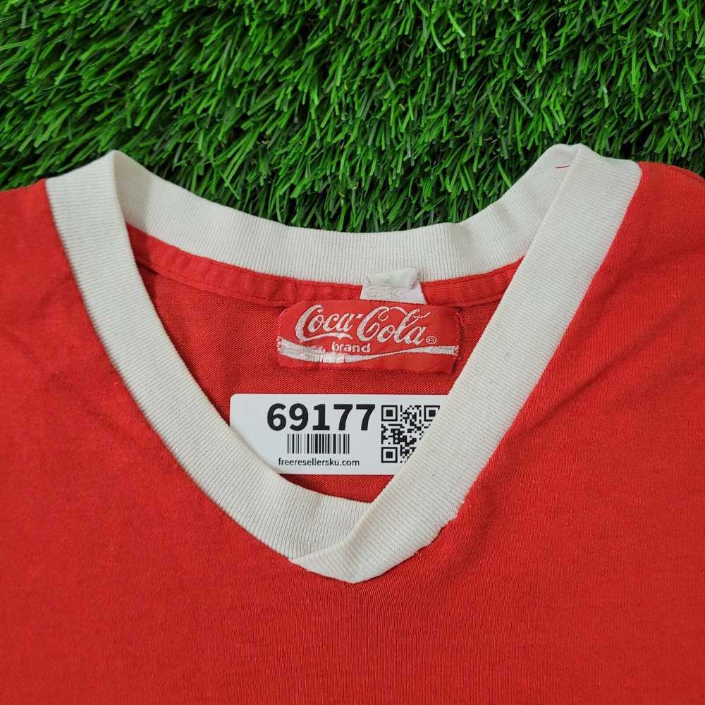 Other Vintage 80s Coca-Cola Shirt Womens XL 23x18… - image 9