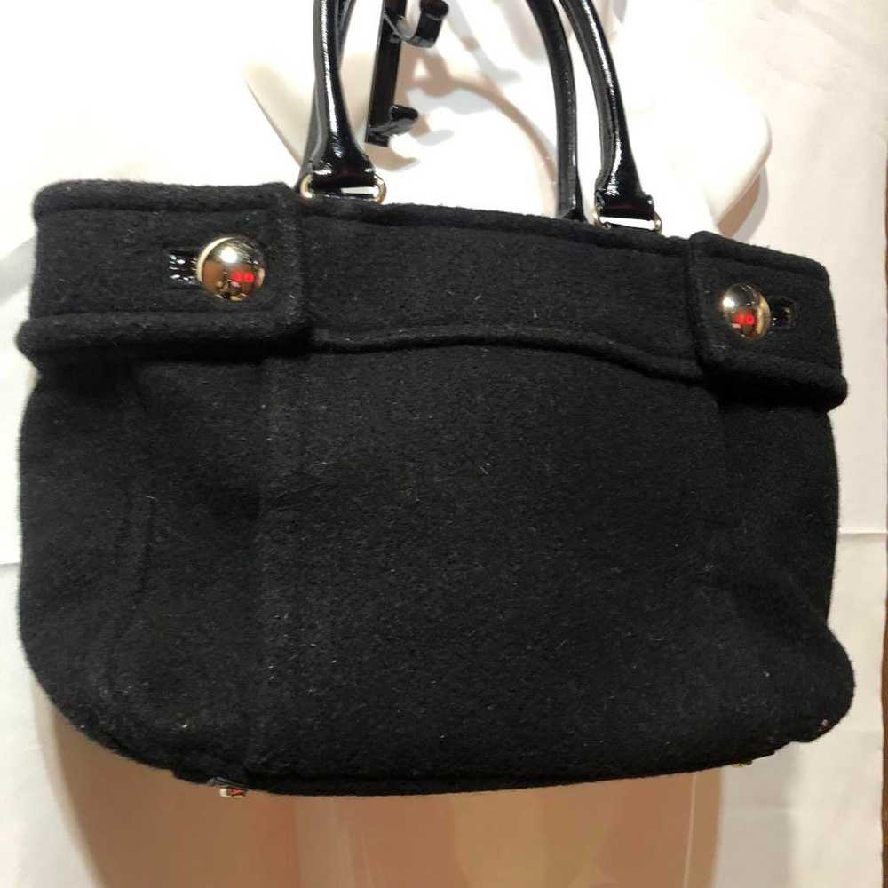 Kate Spade Black Wool Handbag - image 8