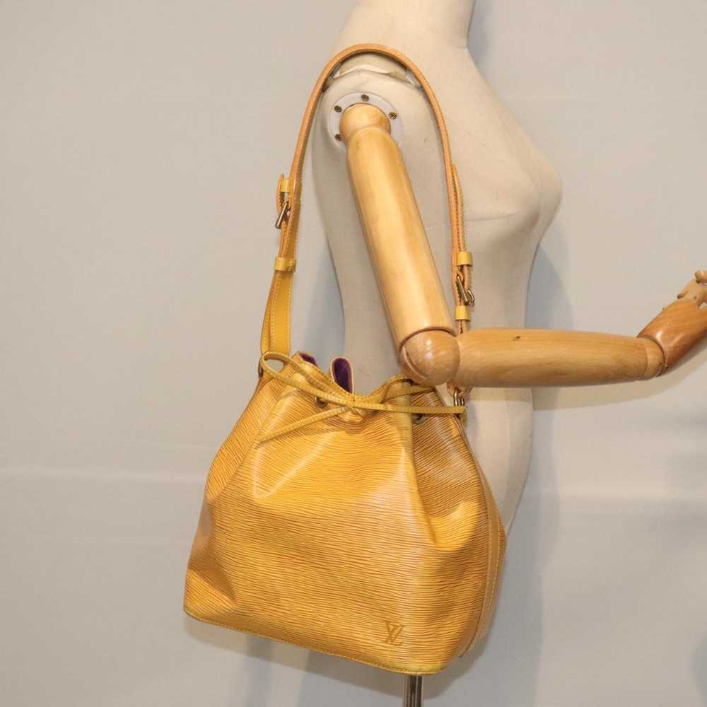 Louis Vuitton Noe Yellow Leather Shoulder Bag (Pr… - image 11