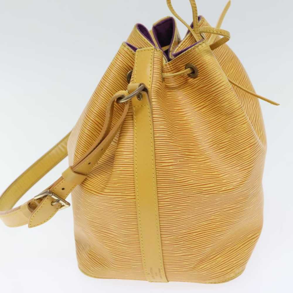 Louis Vuitton Noe Yellow Leather Shoulder Bag (Pr… - image 12